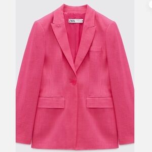 Zara linen blazer